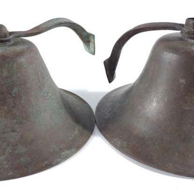 Two Bronze Ships Bells