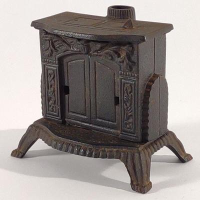Cast Iron Stove Coin Bank