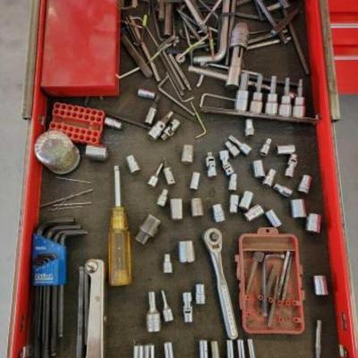 #1106 â€¢ Snap-On, Craftsman, and Husky Sockets, Assorted Allen Wrenches and More