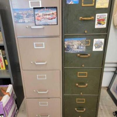#1528 â€¢ Two File Cabinets