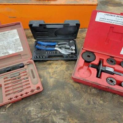 #1204 â€¢ Partial Angle Drill Kit, Universal.Break Caliper Kit and Luster Line Power Puncher