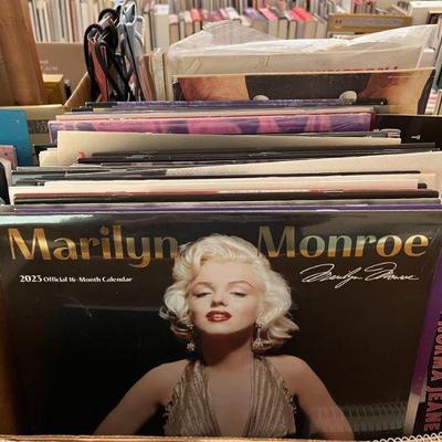 Marilyn Monroe calendars 