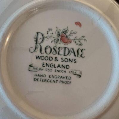 Rosedale Woods & Son Dinnerware Set