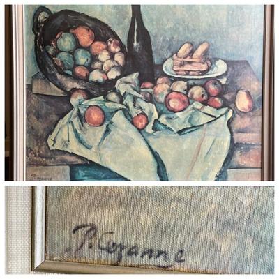 Paul Cezanne- Basket of Apples