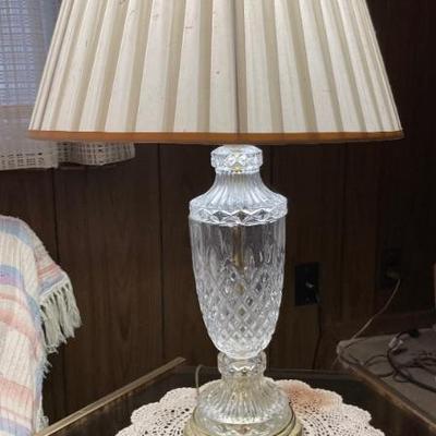 crystal lamp