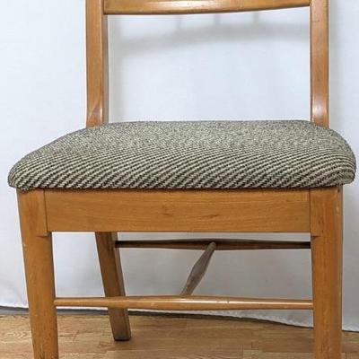 MCM Milo Baughman for Drexel "New Today's Living" Dining Chair with Upholstered Seat