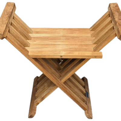 Jens H. Quistgaard Danish Trip Trap Designs (Skagerak) Teak Royal Chair - Folding Seat with Armrests
