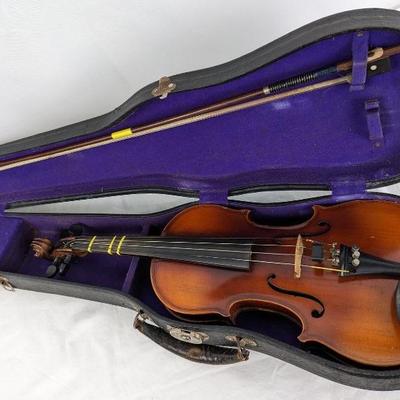 Antique Replica Antonius Stradivarius Cremonenfie Faciebat Anno 17 Violin / Hard Case