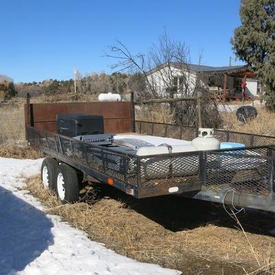14' Tandem Axel Trailer