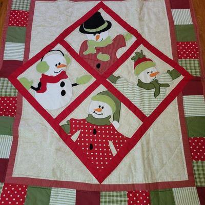 55" x 45" quilt