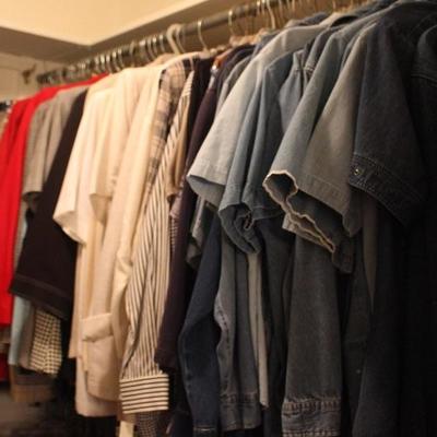 Lots of vintage dress clothing