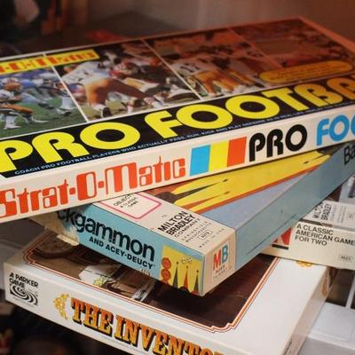 Vintage board games