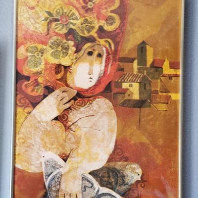 Signed and Numbered lithograph by Alvar Sunol Munoz-Ramos