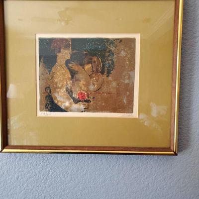 Signed and Numbered serigraph by Alvar Sunol Munoz-Ramos