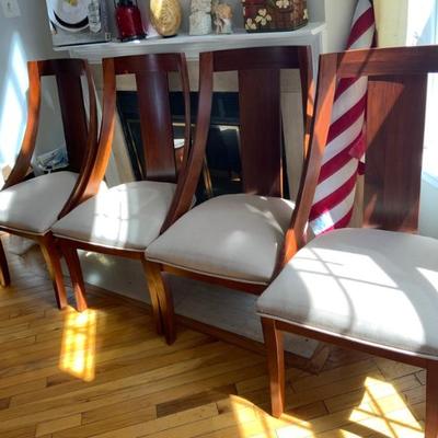 Art Deco dining Chairs . Four chairs. Can be sold in set of two 