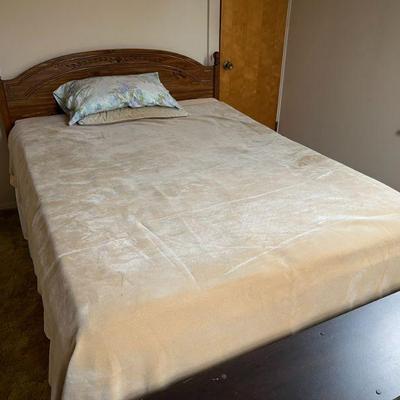 Queen Size bed frame and mattress 