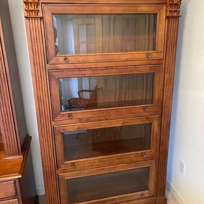 Hooker Furniture Barrister Style Bookcase in Cherry