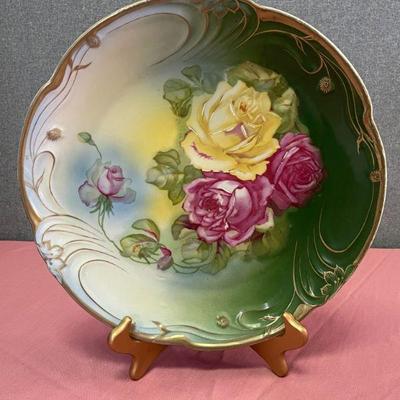antique Bavarian plate