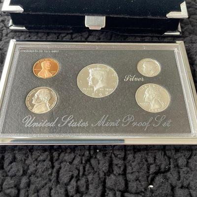 1996-US Mint Silver Premier Proof Set