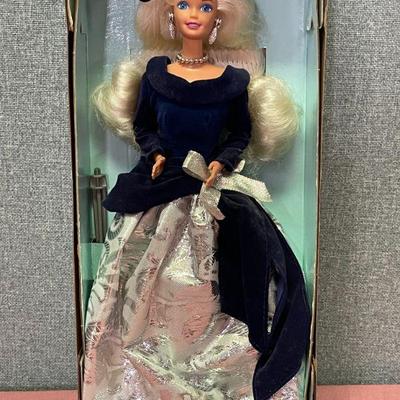 (Avon)  Winter Velvet Barbie "First in a series"
