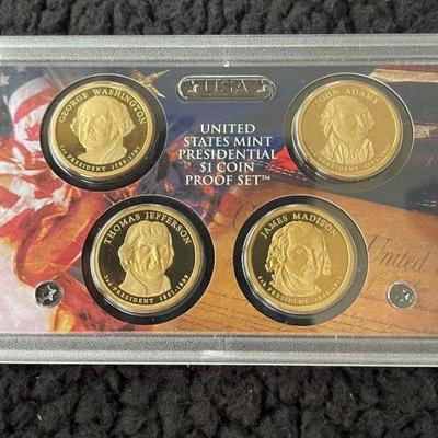 2007 - United States Mint Presidential $1 Proof Set