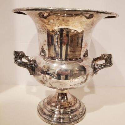 WIne/Champagne Bucket - Silverplated