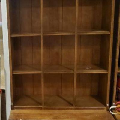 Bookcase with Cabinets (30x16.5x76.24