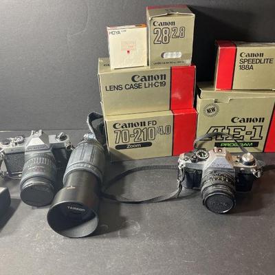 Photography Equipment including Canon, Pentax CAMERAS, lenses and More! 
