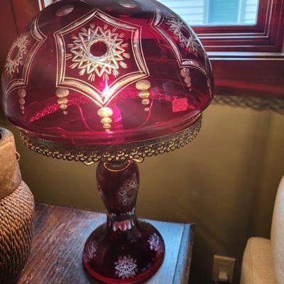 1905 victorian cut glass lamp theres 2