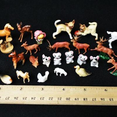 Vintage Mini Animal Figurines