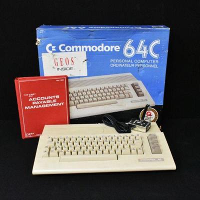 Commodore 64 Computer +Software