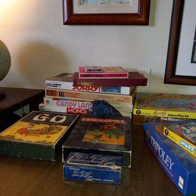 Vintage board games