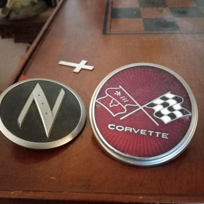 Corvette car logo