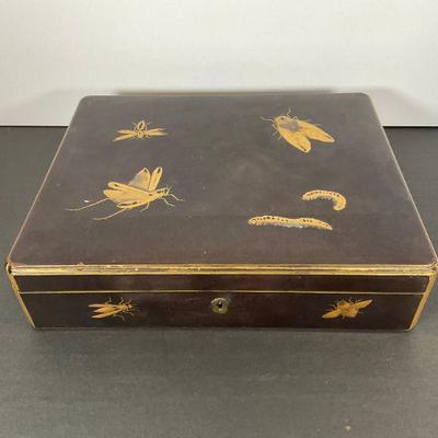 Japanese Lacquer Box Early 20th Century