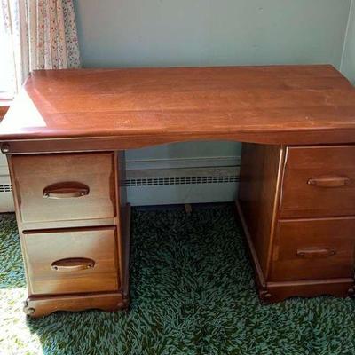 Classic Wooden Desk With Dove Tail Joints
