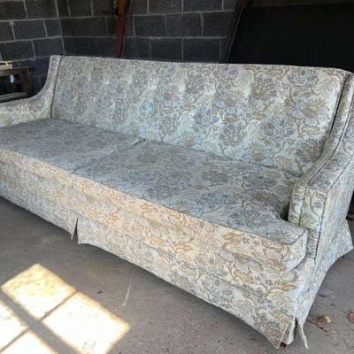 Recently reupholstered couch