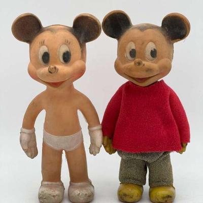 Vintage Disney Mickey Mouse Toys