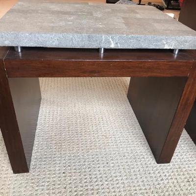 stone top modular table $95
21 X 17 X 21