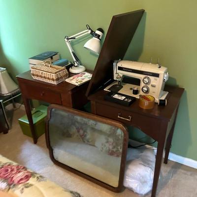 Vintage sewing desk