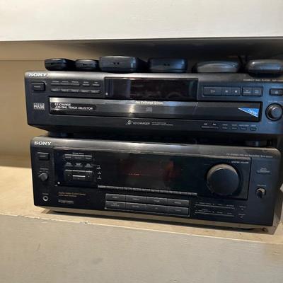 Vintage stereo equipment 