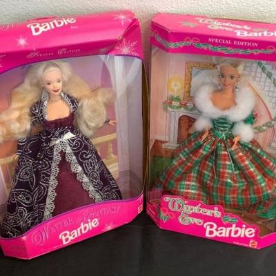 Barbies New in Box