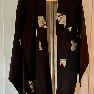 Vintage Silk Kimono