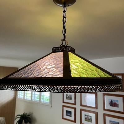 Pair of 1970s game room fixtures