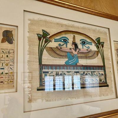 Egyptian papyrus souvenir 