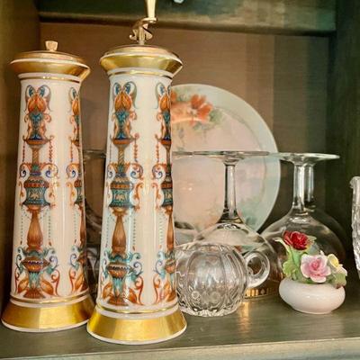 1970s Lenox Danish style salt and pepper