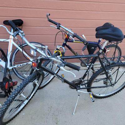 Mountain bikes