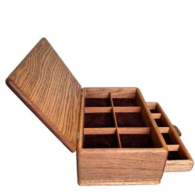 Handmade Oak wood Jewelry Box