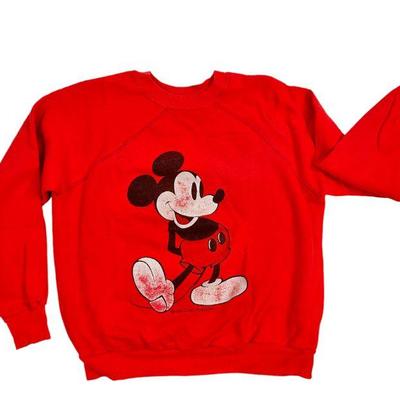 authentic vintage mickey mouse sweatshirt