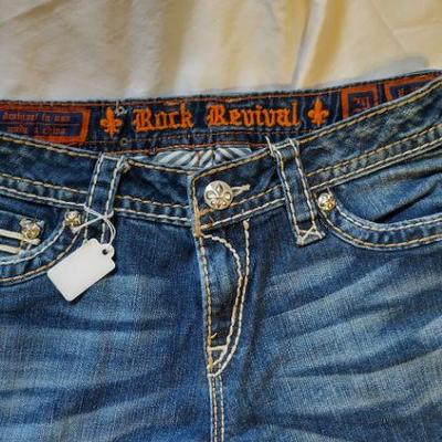 ROCK REVIVAL DESIGNER JEANS