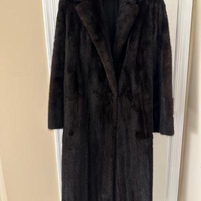 Full length mink coat